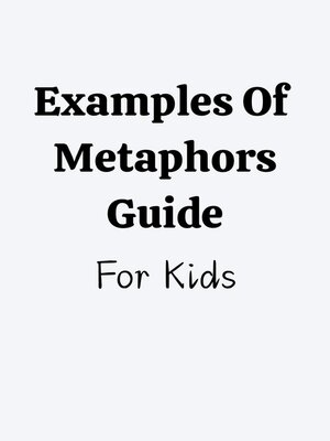 cover image of Examples of Metaphors Guide